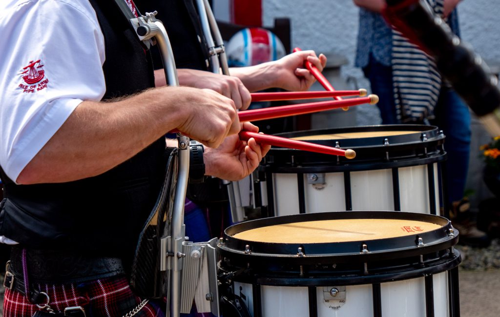 The Isle of Arran Pipe Band